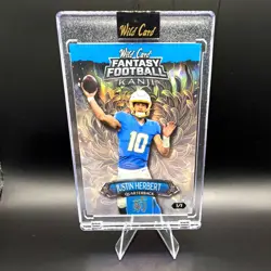 Wild Card Justin Herbert Los Angeles Chargers 2026 Kanji FMKFBK1-JH 1/1 - Image 1