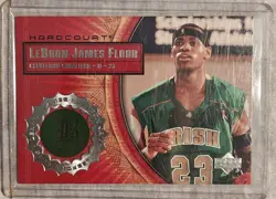 Upper Deck 2003-04 Hardcourt LeBron James Floor Rookie Relic #LB3 Cavaliers - Image 1