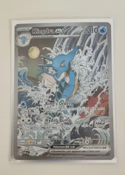 Pokemon TCG Kingdra EX Black Star Promo Card 131 Sir NM - Image 1