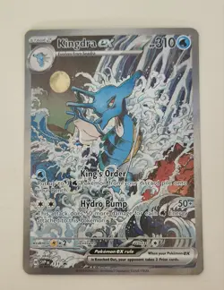 Pokemon TCG Kingdra EX Black Star Promo Card 131 Sir NM - Image 2