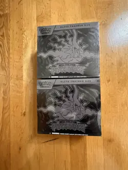 2x Pokemon TCG Pitch Black ETB SEALED In-hand - Image 1