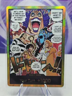🔥DON!! Card (Alternate Art) (Gold) DON!! The Time of Battle One Piece Foil NM🔥 - Image 1