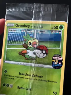Grookey On The Ball 003/005 Futsal Pokemon Card PROMO UK Exclusive NEW SEALED - Image 3