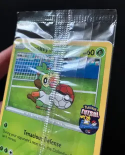 Grookey On The Ball 003/005 Futsal Pokemon Card PROMO UK Exclusive NEW SEALED - Image 4