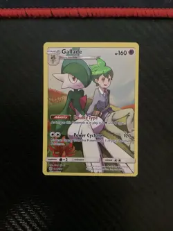 Gallade - 244/236 - Secret Rare Sun & Moon: Cosmic Eclipse NM Pokemon Card - Image 1