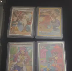 Pokemon TCG Fates Collide 2016 4-Card Lot Holo/Foil Full Art English Binder - Image 1