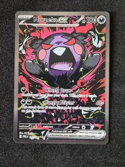 Pokemon Morpeko ex 117/084 SIR Pitch Black Special Illustration Rare English NM - Image 1