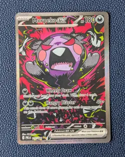 Morpeko ex SIR 117/084 Pitch Black English Pokemon TCG - Image 1