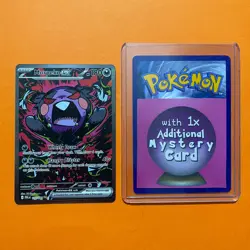Morpeko ex SIR NM 117/084 Pitch Black Full Art Holo EX Pokemon Card English NM - Image 1