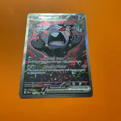 Morpeko ex SIR NM 117/084 Pitch Black Full Art Holo EX Pokemon Card English NM - Image 5