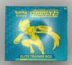 (403090) Pokemon 2018 Sun & Moon Lost Thunder Elite Trainer Box - Factory Sealed - Image 1