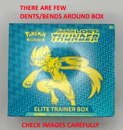 (403090) Pokemon 2018 Sun & Moon Lost Thunder Elite Trainer Box - Factory Sealed - Image 2