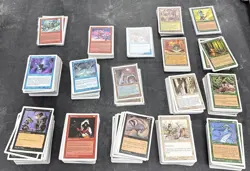 Huge Lot Of 4th Edition Magic The Gathering Cards - 4ED MTG - Image 1