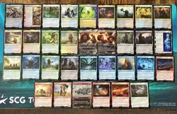 **The Lord Of The Rings Tales Of Middle Earth Part Complete 33 Cards** NM #1 MTG - Image 1