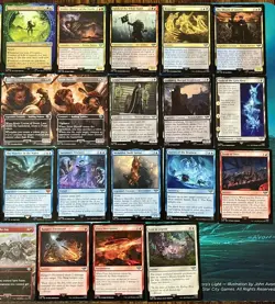 **The Lord Of The Rings Tales Of Middle Earth Part Complete 33 Cards** NM #1 MTG - Image 4