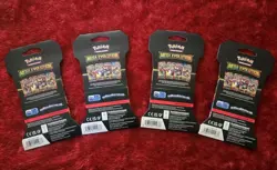 🔥🔥🔥1 Set Of 4 Pokemon TCG Mega Evalution Sleeved Booster Packs NEW! 🔥🔥🔥 - Image 2