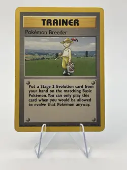 1999 Pokemon TCG Pokemon Breeder 76/102 Base Set Unlimited Rare - Image 1