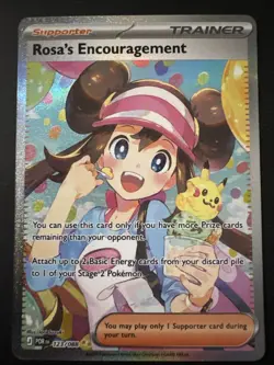 Rosa’s Encouragement 123/088 Pokemon SIR Full Art Perfect Order - Image 1