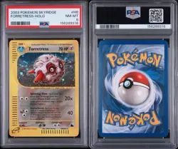 2003 POKEMON SKYRIDGE #H8 FORRETRESS-HOLO PSA 8 - Image 3