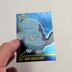 2001 Topps Pokemon Topps Johto Series 1 Foil #195 Quagsire - Image 1