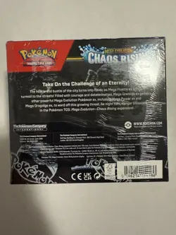 Pokemon TCG Mega Evolution Chaos Rising Booster Box 36 Packs Factory Sealed - Image 3