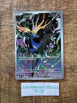 Xerneas 091/086 NEAR MINT English Holo Illustration Rare - Pokemon Chaos Rising - Image 1