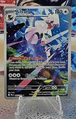 Silvally 095/084 IR - 2026 Pokemon Pitch Black Illustration Rare Holo NM - Image 1