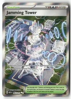 Jamming Tower 261/217 Ultra Rare Ascended Heroes Pokemon Near Mint - Image 1