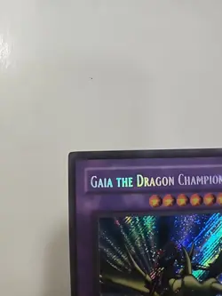 1996 Yu-Gi-Oh! TCG Gaia the Dragon Champion Ultra Rare #. 66889139 - Image 5