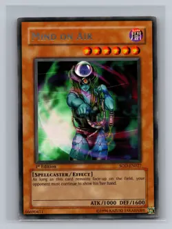 Yugioh Mind on Air SOD-EN027 Rare 1st Edition NM - Image 1