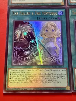 2x Forbidden Droplet + 2x The FaLLen & The Virtuous | Ultra Rare | NM | YuGiOh! - Image 3