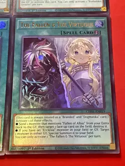 2x Forbidden Droplet + 2x The FaLLen & The Virtuous | Ultra Rare | NM | YuGiOh! - Image 5