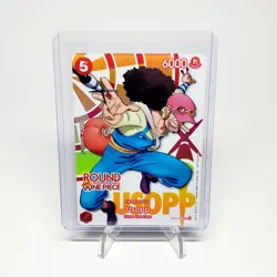 Round1 X One Piece Card Game OP11-003 Usopp Character Card - Image 1