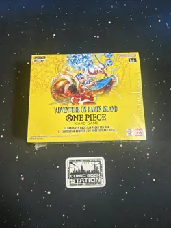 One Piece TCG Adventure On Kami's Island Booster Box Sealed 24 Packs KX - Image 1