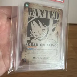 One Piece EN Wanted Alternate Art Monkey D. Luffy OP13-118 PSA 10 GEM MT OP13 - Image 4