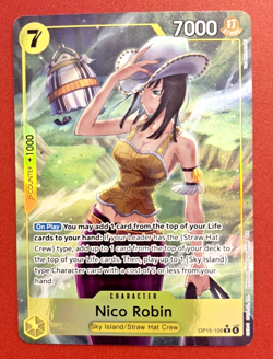 Nico Robin (OP15-109) (Alternate Art) OP15-109 Adventure on Kami's Island Foil - Image 2