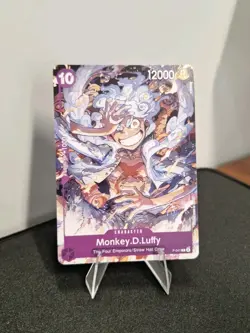 One Piece Monkey D. Luffy P-041 English 041 Purple Starter Deck - Image 1
