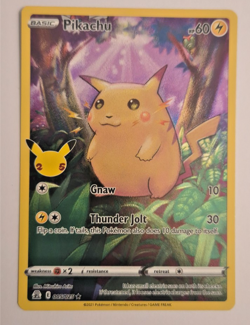 Pokemon TCG Pikachu 027/SV‑P – Scarlet & Violet Promo – Illustration Rare – NM - Image 1