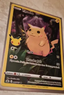 Pokemon TCG Pikachu 027/SV‑P – Scarlet & Violet Promo – Illustration Rare – NM - Image 2
