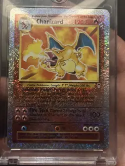 2002 Pokemon Charizard 3/110 Legendary Collection Reverse Holo Rare - Image 1