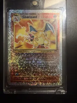 2002 Pokemon Charizard 3/110 Legendary Collection Reverse Holo Rare - Image 2