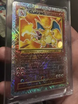 2002 Pokemon Charizard 3/110 Legendary Collection Reverse Holo Rare - Image 3