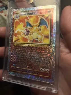 2002 Pokemon Charizard 3/110 Legendary Collection Reverse Holo Rare - Image 4