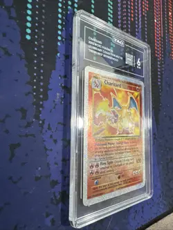 Pokemon TCG Legendary Collection Reverse Holo Charizard 3/110 Tag 6 EX MT - Image 2