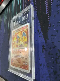 Pokemon TCG Legendary Collection Reverse Holo Charizard 3/110 Tag 6 EX MT - Image 3