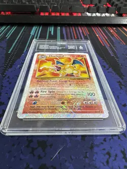 Pokemon TCG Legendary Collection Reverse Holo Charizard 3/110 Tag 6 EX MT - Image 4