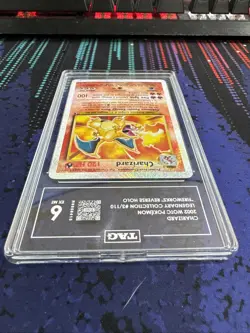 Pokemon TCG Legendary Collection Reverse Holo Charizard 3/110 Tag 6 EX MT - Image 5