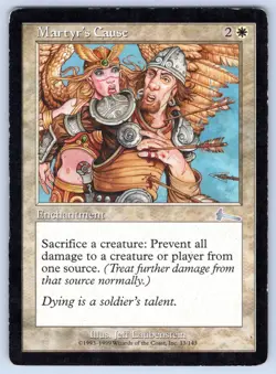 Martyr's Cause 13 Urza's Legacy Magic: The Gathering MP - Image 1