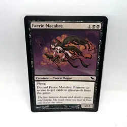 Faerie Macabre 66 Common Shadowmoor Magic: The Gathering Lightly Played - Image 1