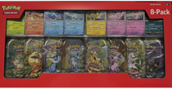 Pokemon TCG Prismatic Evolutions Mini Tins 8-Pack w/ Promo Cards Brand New - Image 1